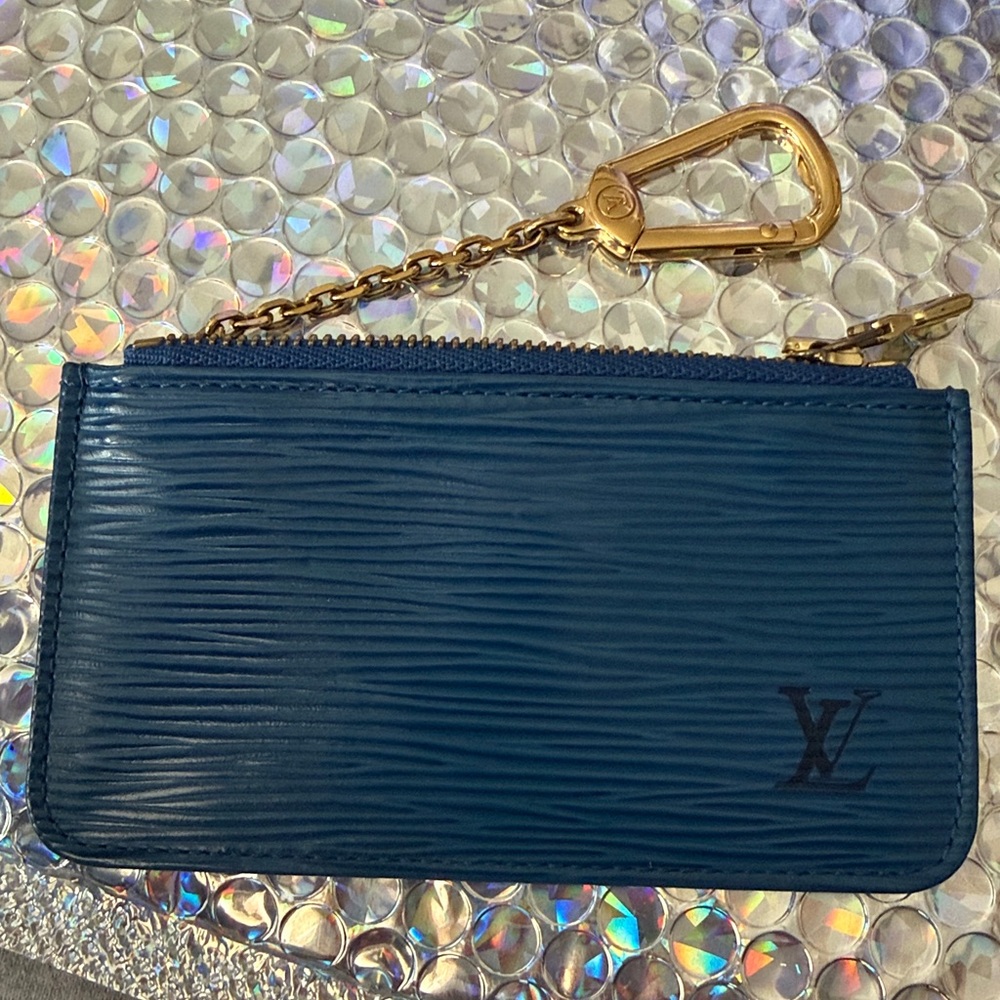 LV Blue EPI Key Cles - Picture 2 of 6